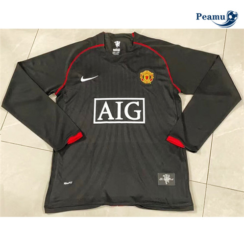 Nuovo Classico Maglie Calcio Manchester United Manica lunga 2007-08