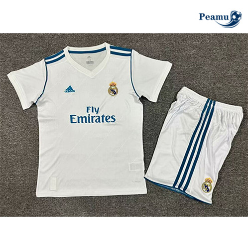 Saldi Classico Maglie Calcio Real Madrid Bambino Prima 2017-18