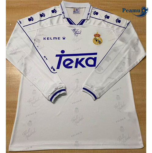 Sconto Classico Maglie Calcio Real Madrid Prima Manica lunga 1994-96
