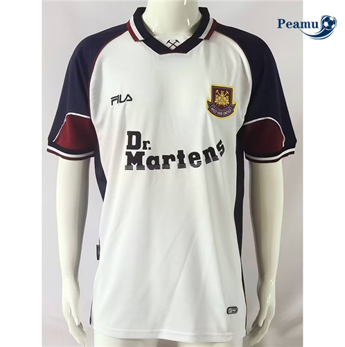 Grossista Classico Maglie Calcio West Ham Seconda 1999-01