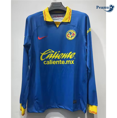 Acquista Maglia Calcio Club America Manica lunga Blu 2023-2024
