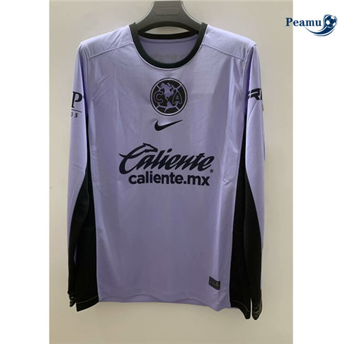 Fornire Maglia Calcio Club America púrpura Manica lunga 2024-2025