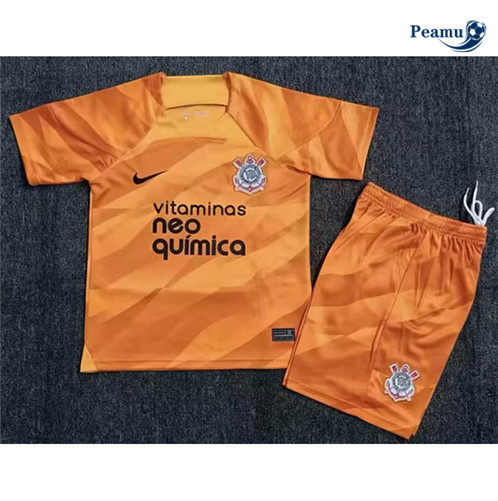 Nuove Maglia Calcio Corinthians Bambino Portiere 2023-2024