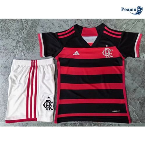 Promozionale Maglia Calcio Flamengo Bambino Prima 2024-2025