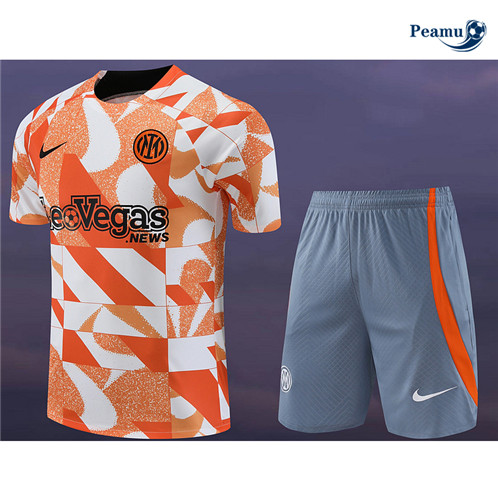 Acquistare Maglia Calcio Inter Milan + Pantaloncini rossetto 2024-2025