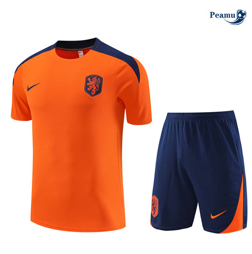 Scelta Maglia Calcio Paesi Bassi Bambino + Pantaloncini colore arancione 2024-2025-2024-2025