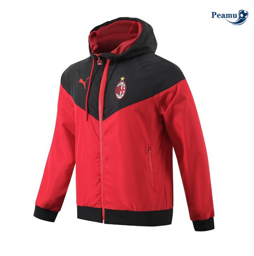 Collezione Giacca a vento AC Milan rossetto 2024-2025