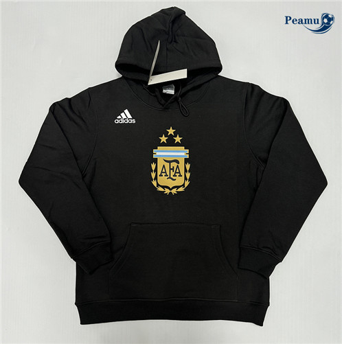Negozio Giacca con cappuccio Argentina Nero 2024-2025
