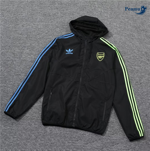 Prezzo Giacca a vento Arsenal Nero 2024-2025