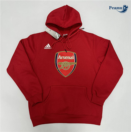 Vendita Giacca con cappuccio Arsenal rossetto 2024-2025