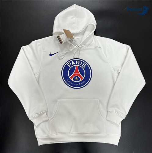 Nuovo Giacca con cappuccio Paris PSG Bianco 2024-2025