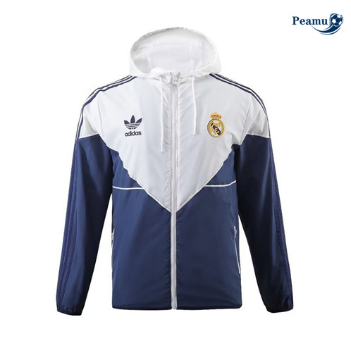 Vendita Giacca a vento Real Madrid blu navy 2024-2025