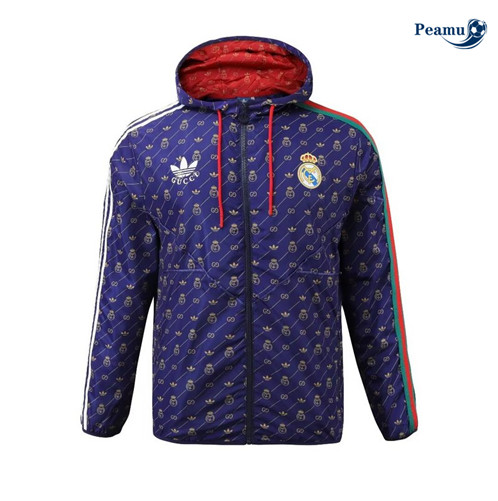 Saldi Giacca a vento Real Madrid blu navy 2024-2025