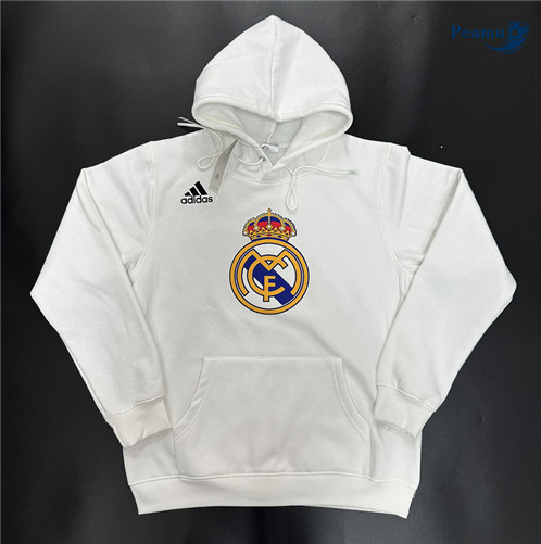 Scelta Giacca con cappuccio Real Madrid Bianco 2024-2025