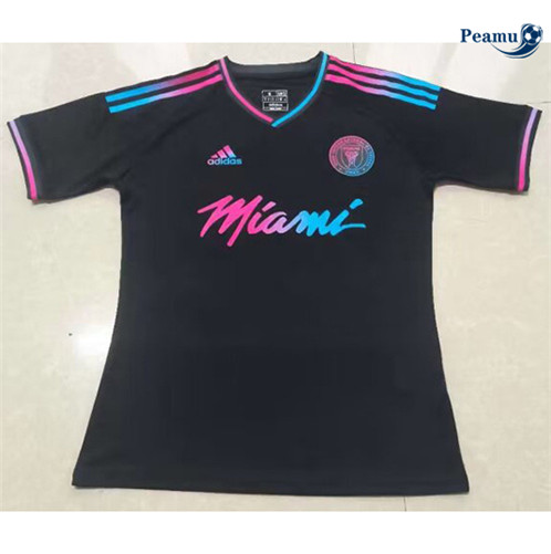 Creare Maglia Calcio Inter Miami Edizione speciale nero 2024-2025