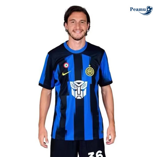 Offrire Maglia Calcio Inter Milan Transformers co - marque 2023-2024