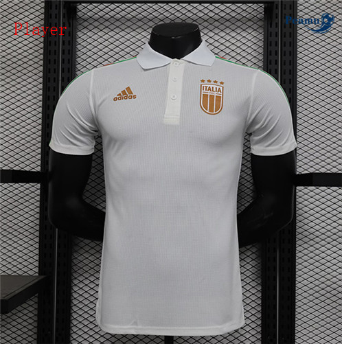 Nuovo Maglia Calcio Player Italia Bianco 2024-2025
