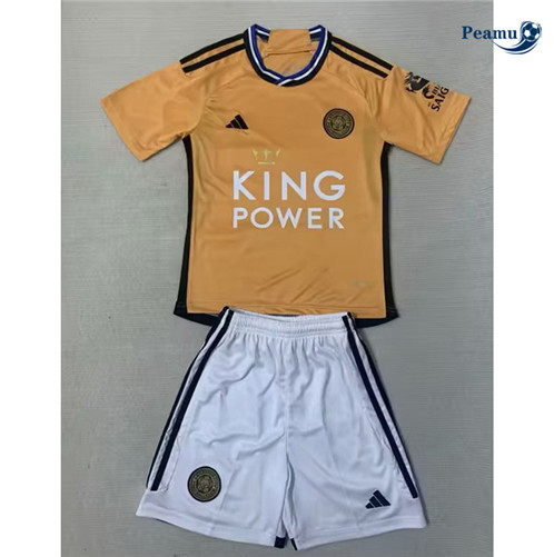 Vendita Maglia Calcio Leicester City Bambino Terza 2023-2024