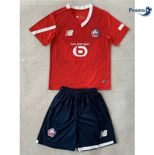 Creare Maglia Calcio Lille OSC Bambino Prima 2023-2024