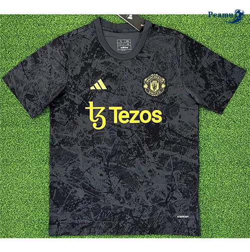Acquistare Maglia Calcio Manchester United rosa/Nero/grigio 2023-2024