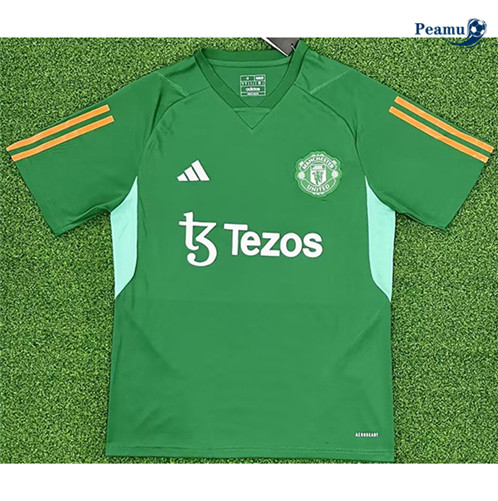 Vendere Maglia Calcio Manchester United verde 2023-2024