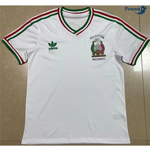 Acquistare Maglia Calcio Messico Formazione Bianco 2023-2024