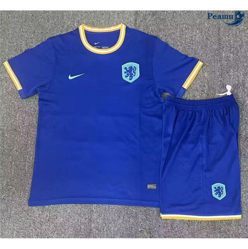 Acquistare Maglia Calcio Paesi Bassi Bambino blu 2024-2025