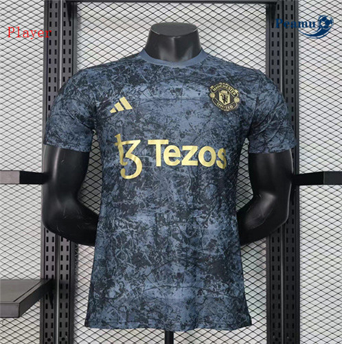 Comperare Maglia Calcio Player Manchester United nero/grigio 2024-2025