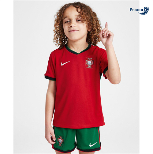 Grossista Maglia Calcio Portogallo Bambino Prima 2024-2025