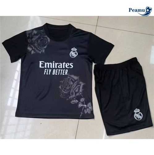 Grossista Maglia Calcio Real Madrid Bambino Y3 nero 2024-2025