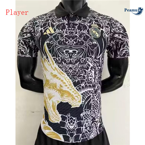 Nuove Maglia Calcio Player Real Madrid Nero 2023-2024