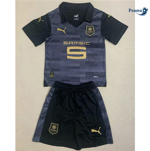 Collezione Maglia Calcio Rennes Bambino Terza 2023-2024