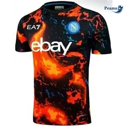 Vendita Maglia Calcio SSC Napoli Training colore arancione 2024-2025