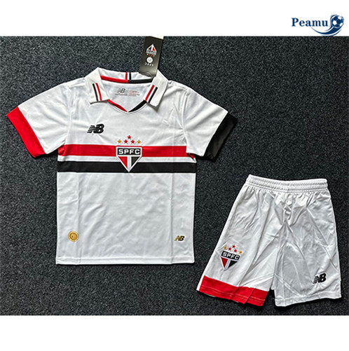 Creare Maglia Calcio Sao Paulo Bambino Prima 2024-2025