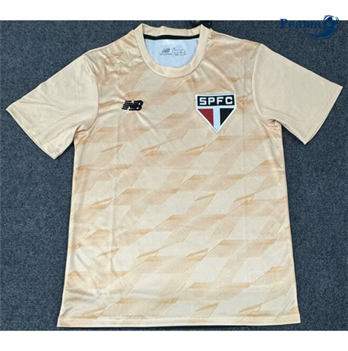 Vendita Maglia Calcio Sao Paulo training Giallo 2024-2025