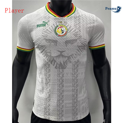 Creare Maglia Calcio Player Senegal Bianco 2023-2024