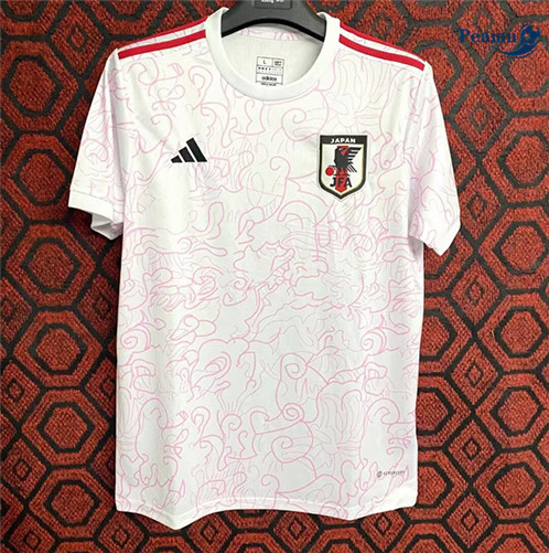 Collezione Maglia Calcio Giappone guerrero rosa/bianco 2023-2024