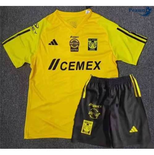 Comperare Maglia Calcio Tigres Bambino Giallo 2024-2025