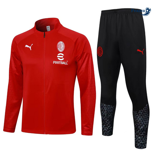 Saldi Tuta Calcio giacca AC Milan rossetto 2024-2025