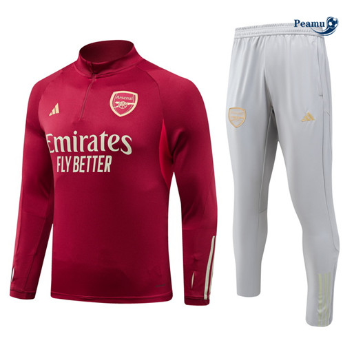 Promozionale Tuta Calcio Arsenal carminio 2024-2025