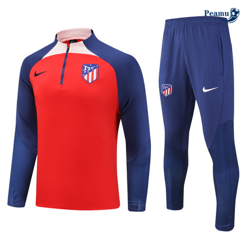 Nuove Tuta Calcio Bambino Atletico Madrid rossetto 2024-2025