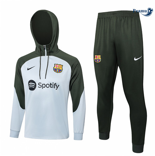 Fornire Tuta Calcio - Felpa con cappuccio Barcellona grigio 2024-2025