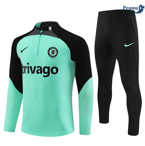 Scelta Tuta Calcio Bambino Chelsea verde chiaro 2024-2025