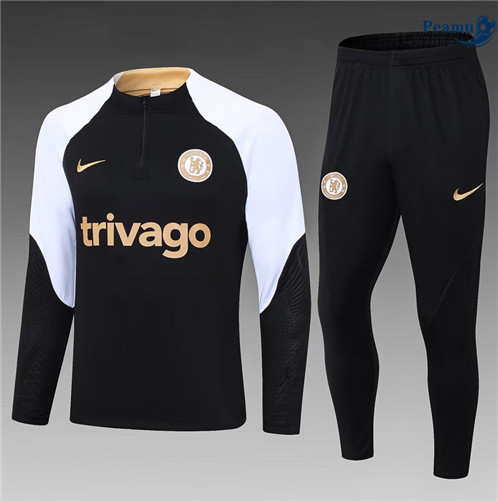 Acquista Tuta Calcio Bambino Chelsea Nero 2024-2025