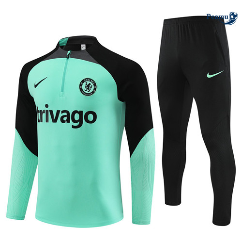 Negozio Tuta Calcio Chelsea verde chiaro 2024-2025