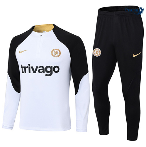 Grossista Tuta Calcio Chelsea Bianco 2024-2025