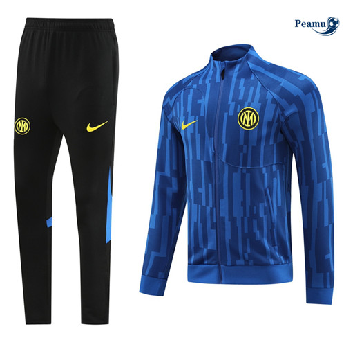 Offrire Tuta Calcio giacca Inter Milan Blu 2024-2025