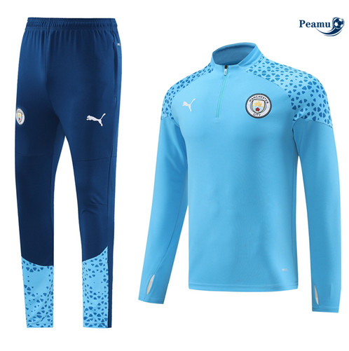 Vendere Tuta Calcio Manchester City cielo blu 2024-2025
