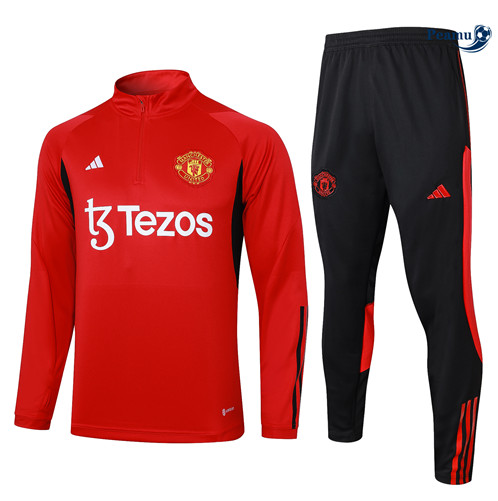 Acquistare Tuta Calcio Manchester United rossetto 2024-2025