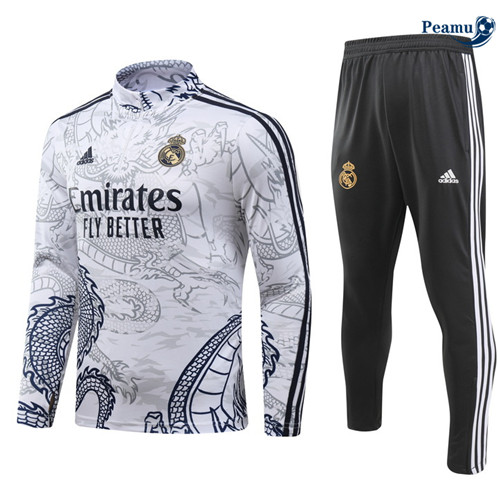 Vendita Tuta Calcio Bambino Real Madrid special Bianco 2024-2025